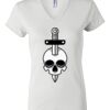 Women's Short Sleeve V-Neck T-Shirt Thumbnail