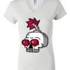 Women's Short Sleeve V-Neck T-Shirt Thumbnail