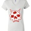 Women's Short Sleeve V-Neck T-Shirt Thumbnail
