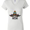 Women's Short Sleeve V-Neck T-Shirt Thumbnail