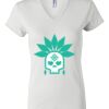 Women's Short Sleeve V-Neck T-Shirt Thumbnail