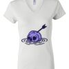 Women's Short Sleeve V-Neck T-Shirt Thumbnail