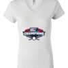Women's Short Sleeve V-Neck T-Shirt Thumbnail