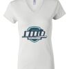 Women's Short Sleeve V-Neck T-Shirt Thumbnail