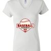 Women's Short Sleeve V-Neck T-Shirt Thumbnail