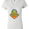 Women's Short Sleeve V-Neck T-Shirt Thumbnail