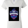 Women's Short Sleeve V-Neck T-Shirt Thumbnail