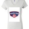 Women's Short Sleeve V-Neck T-Shirt Thumbnail