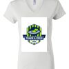 Women's Short Sleeve V-Neck T-Shirt Thumbnail