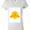 Women's Short Sleeve V-Neck T-Shirt Thumbnail