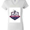 Women's Short Sleeve V-Neck T-Shirt Thumbnail