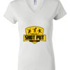 Women's Short Sleeve V-Neck T-Shirt Thumbnail