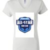 Women's Short Sleeve V-Neck T-Shirt Thumbnail