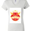 Women's Short Sleeve V-Neck T-Shirt Thumbnail