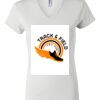 Women's Short Sleeve V-Neck T-Shirt Thumbnail