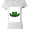 Women's Short Sleeve V-Neck T-Shirt Thumbnail