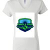 Women's Short Sleeve V-Neck T-Shirt Thumbnail