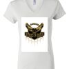 Women's Short Sleeve V-Neck T-Shirt Thumbnail