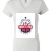 Women's Short Sleeve V-Neck T-Shirt Thumbnail