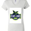 Women's Short Sleeve V-Neck T-Shirt Thumbnail