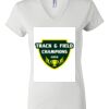 Women's Short Sleeve V-Neck T-Shirt Thumbnail