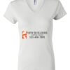 Women's Short Sleeve V-Neck T-Shirt Thumbnail