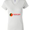 Women's Short Sleeve V-Neck T-Shirt Thumbnail