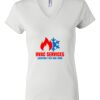 Women's Short Sleeve V-Neck T-Shirt Thumbnail