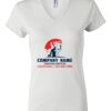 Women's Short Sleeve V-Neck T-Shirt Thumbnail