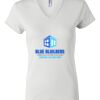 Women's Short Sleeve V-Neck T-Shirt Thumbnail