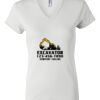 Women's Short Sleeve V-Neck T-Shirt Thumbnail