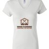 Women's Short Sleeve V-Neck T-Shirt Thumbnail