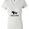 Women's Short Sleeve V-Neck T-Shirt Thumbnail