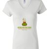 Women's Short Sleeve V-Neck T-Shirt Thumbnail