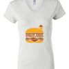Women's Short Sleeve V-Neck T-Shirt Thumbnail