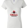 Women's Short Sleeve V-Neck T-Shirt Thumbnail