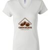 Women's Short Sleeve V-Neck T-Shirt Thumbnail