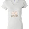 Women's Short Sleeve V-Neck T-Shirt Thumbnail