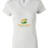 Women's Short Sleeve V-Neck T-Shirt Thumbnail