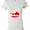 Women's Short Sleeve V-Neck T-Shirt Thumbnail