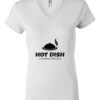 Women's Short Sleeve V-Neck T-Shirt Thumbnail
