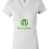 Women's Short Sleeve V-Neck T-Shirt Thumbnail