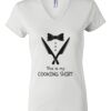 Women's Short Sleeve V-Neck T-Shirt Thumbnail