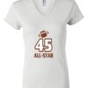 Women's Short Sleeve V-Neck T-Shirt Thumbnail
