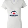 Women's Short Sleeve V-Neck T-Shirt Thumbnail