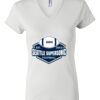Women's Short Sleeve V-Neck T-Shirt Thumbnail