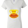 Women's Short Sleeve V-Neck T-Shirt Thumbnail