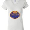 Women's Short Sleeve V-Neck T-Shirt Thumbnail