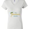 Women's Short Sleeve V-Neck T-Shirt Thumbnail