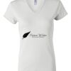 Women's Short Sleeve V-Neck T-Shirt Thumbnail